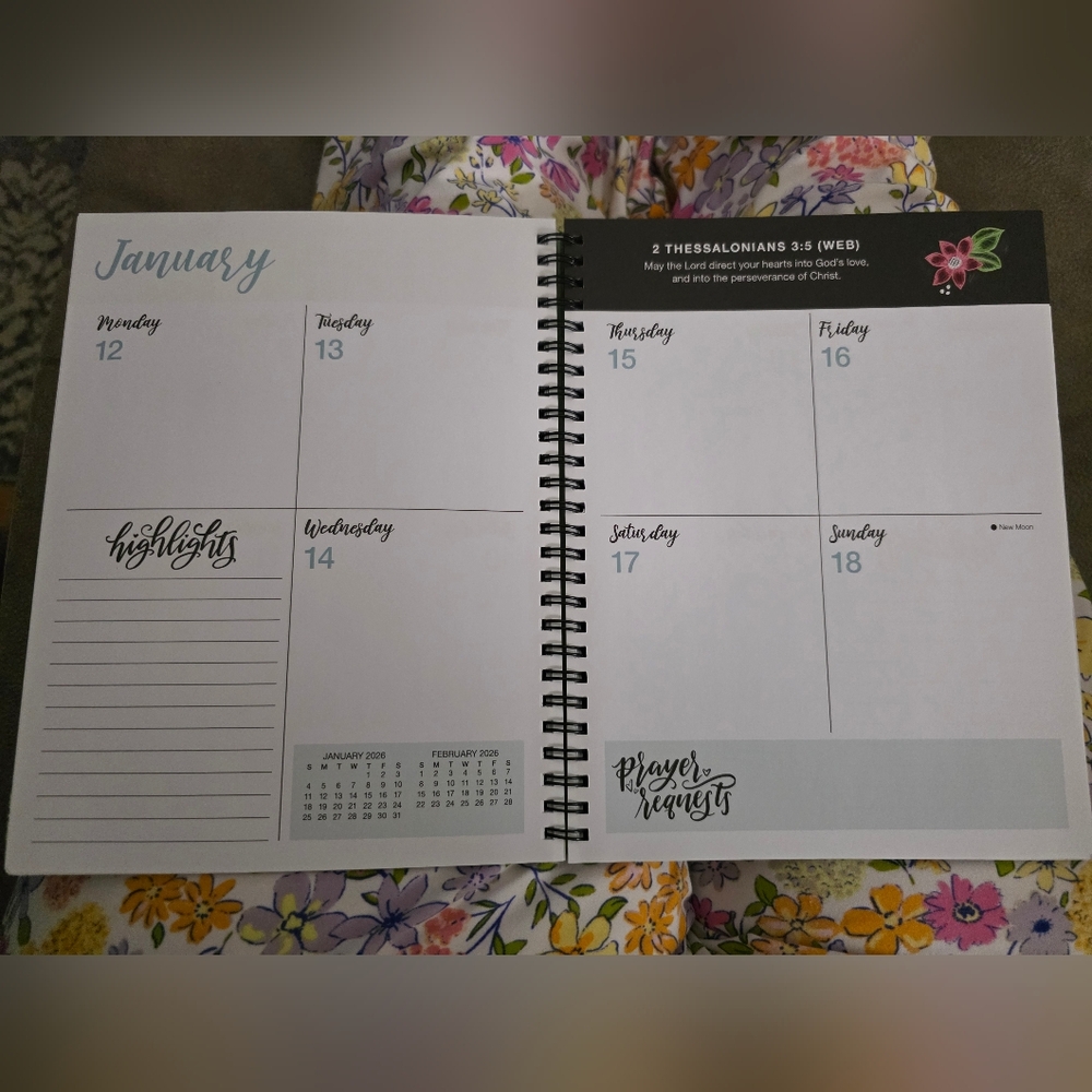 Prayer Journal For Women 2026 Planner - Picture 10 of 16